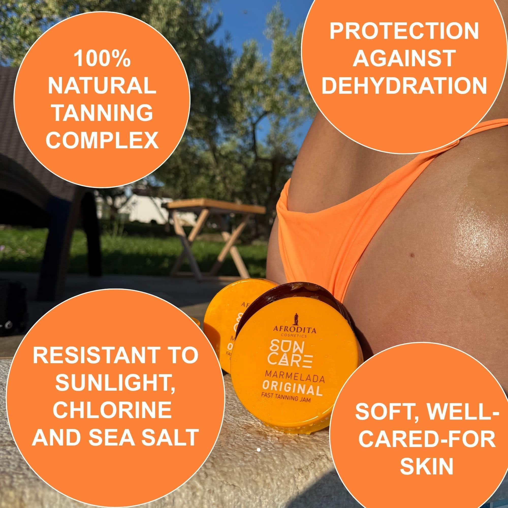 Amazon.com : Afrodita Cosmetics SUN CARE Tanning Accelerator